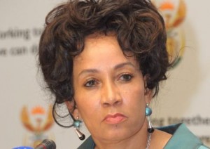 South African Foreign Affairs minister Lindiwe Sisulu