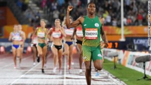 South African athlete, Caster Semenya