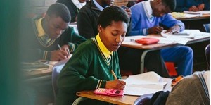 Matric students in Gauteng province