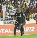 Fan creates craze after invading Ghana-SA encounter