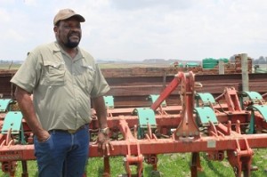 South African black farmer, Dr Job Mthobeni of Mbombela, Mpumalanga. Photo by Anna Ntabane, CAJ News Africa