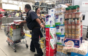 Panic buying in South Africa has become order of the day despite the Department of Trade and Industry )DTI) assuring the nation and entire SADC region enough food supplies. Photo. Twitter