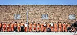South African prisoners at a local correctional services