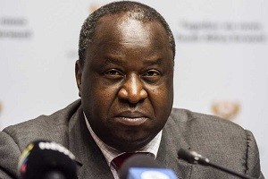 South Africa's finance minister, Tito Mboweni