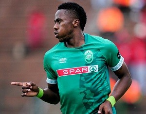 AmaZulu FC's deadly striker, Bongi Ntuli