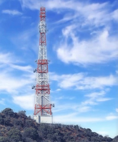 Vodacom base station in uMsinga, KZN