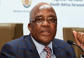 South African Home Affairs Minister, Dr. Aaron Motsoaledi
