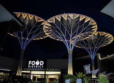 Solar trees power iconic Joburg shopping mall
