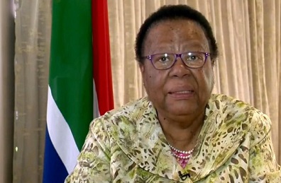 South Africa Minister of International Relations and Cooperation, Naledi Pandor