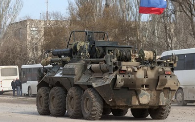 Mighty Russian military invade Ukraine