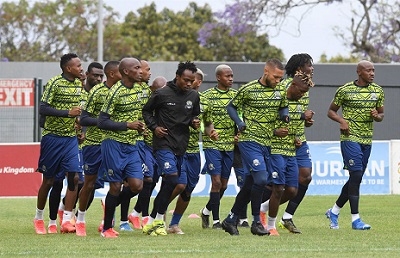 Marumo Gallants players during training session.