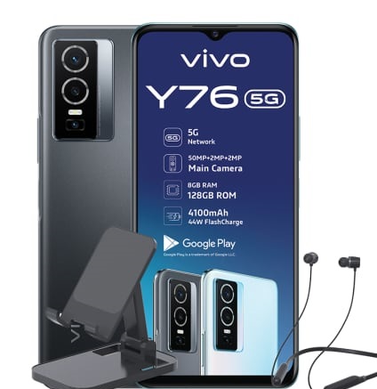 Vivo Y76, 5G smartphone
