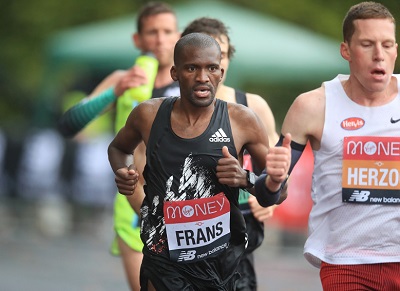Frans the favourite for Nelson Mandela Bay marathon