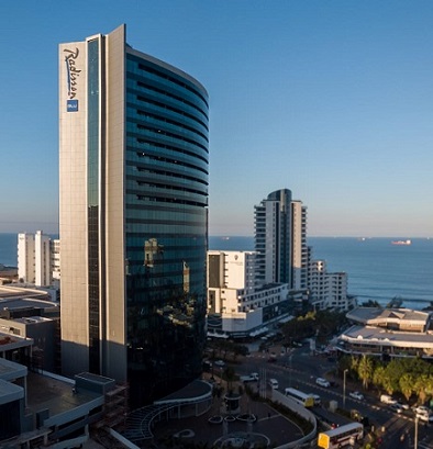 The newly built Radisson Blu hotel at the heart of Umhlanga. Photo supplied
