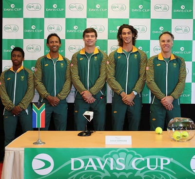 South Africa davis cup team