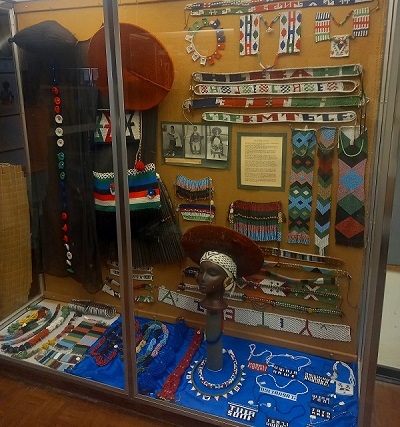 Some of the beads displayed at the Mashu museum in KwaZulu Natal, which was named after the house owner. Photo by Futhi Mbhele, CAJ News Africa