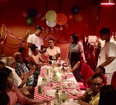 Guests having party at the Mamma Luciana's restaurant in Durban. Photo supplied