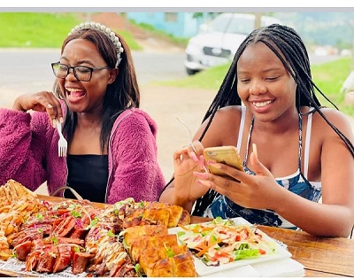 Customers seen here enjoying food at BBQ Boyz restaurants in Durban, KwaZulu Natal province, South Africa. Photo supplied