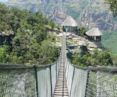 The Oribi Gorge Nature Reserve in KwaZulu Natal is one of the place of excitement to visit.