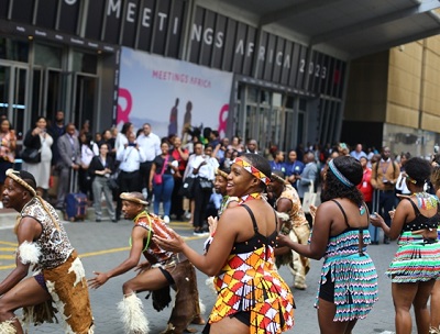 Entertainment galore at Meetings Africa