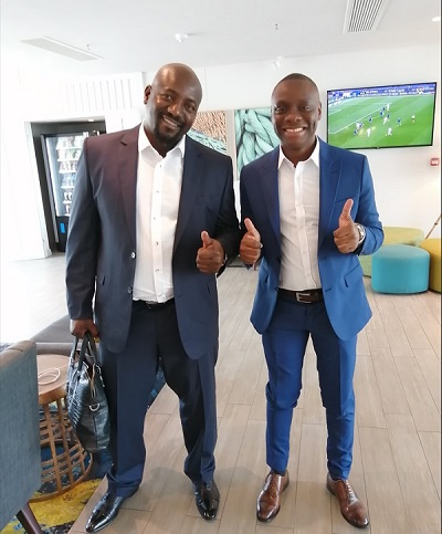 Vensy Pay: Mduduzi Mohlodi (left) COO and Evans Parson (CEOs) for Vensy Pay