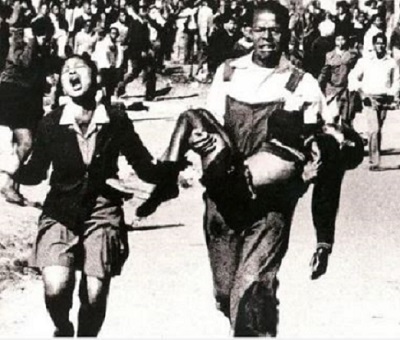 Lest we forget the Soweto youths of 1976, who were brutally massacred in cold blood by apartheid regime, who indiscriminately subjected indigenous black South Africans to slavery and discrimination.