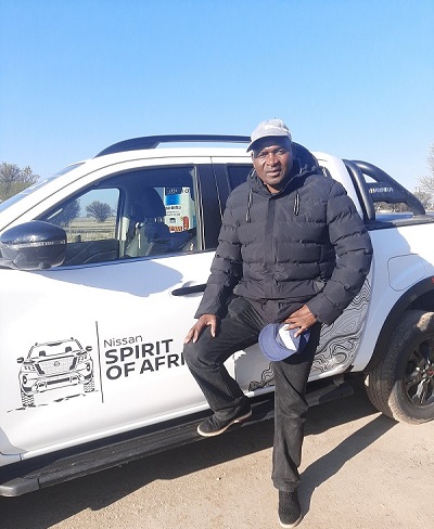CAJ News Africa's Editor-In-Chief, Savious-Parker Kwinika and his partner participated at the Nissan Spirit of Africa rally where they emerged third best winners. Photo by CAJ News Africa
