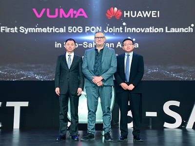 Vuma and Huawei team up to launch industry first 50G PON technology in South Africa