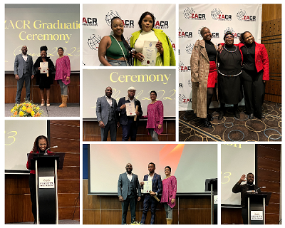 A collage from the graduation of learners at the conclusion of the DNS Practitioner Programme