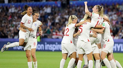 Morocco women's team celebrate winning their first FIFA Women World cup match in Australia