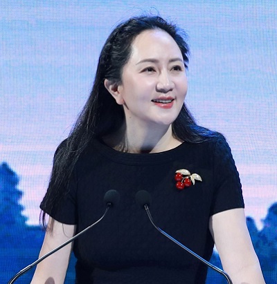 Huawei Rotating Chairwoman, Sabrina Meng