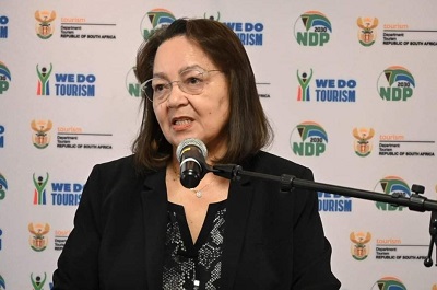 South Africa minister of tourism, ​Patricia de Lille