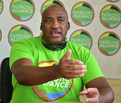 Patriotic Alliance (PA) leader, Gayton McKenzie