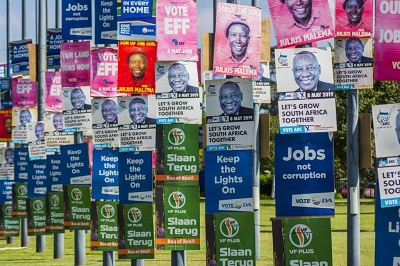 Analysis: South Africa election mania through posters
